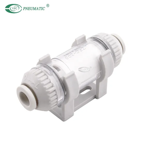 Zfc Series Inline Air Suction Vacuum Filters